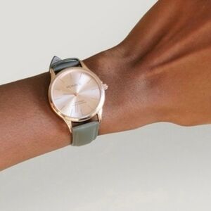 Movado Gold and Gray Watch